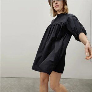 Everlane The Shirred Mini Dress